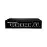 Коммутатор DK100-8FP2F-W  свич 8 POE+2 Port 10/100M