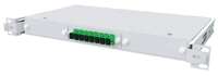Кросс оптический 19" (ШКОС), 1U, укомплектованный на 8SC/APC (ODF-8SC/8SC(9/125)/8)