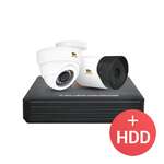 2.0MP Микс набор AHD-15 2xCAM+1xDVR + HDD