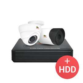 2.0MP Микс набор AHD-15 2xCAM+1xDVR + HDD