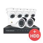 2.0MP Микс набор PRO IP-10 6xCAM+1xNVR + HDD