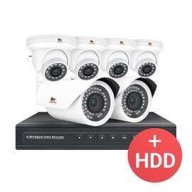 2.0MP Микс набор PRO IP-10 6xCAM + 1xNVR + HDD
