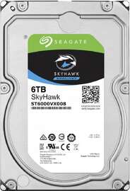 Жесткий диск для видеонаблюдения  SEAGATE Skyhawk ST6000VX008 6TB
