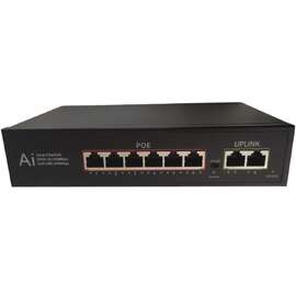 Коммутатор DK100-6FP2F  6 POE +2 Port 10/100M