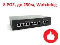 Коммутатор POE EL S-10/8PA-V.2