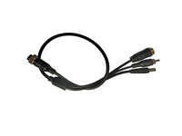 Переходник Optimus AVIA-AVIA+DC+RCA 0.5 